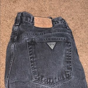 Vintage guess straight leg jeans
